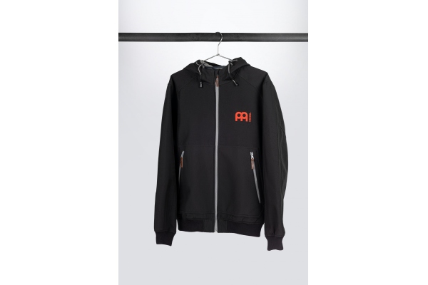 Softshell Jacket With Red Logo M