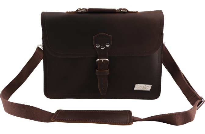 Geantă de Laptop Bigsby Limited Edition Leather Laptop Bag Brown