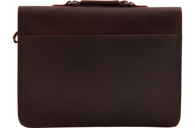 Geantă de Laptop Bigsby Limited Edition Leather Laptop Bag Brown