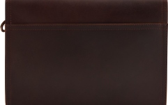 Geantă de Laptop Chauvet Charvel Limited Edition Leather Laptop Bag Brown