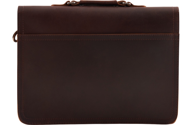Geantă de Laptop Chauvet Charvel Limited Edition Leather Laptop Bag Brown
