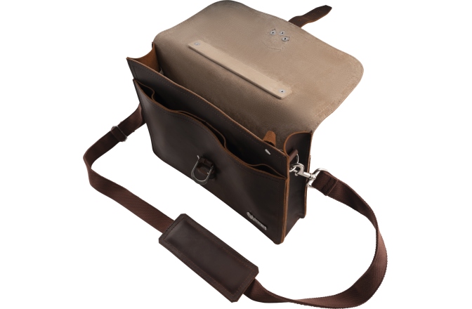Geantă de Laptop Chauvet Charvel Limited Edition Leather Laptop Bag Brown