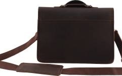 Geantă de Laptop Gretsch Guitars Limited Edition Leather Laptop Bag Brown