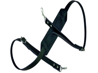 Curea banjo F&S Piele Banjo, negru