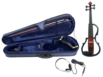 E-Violin Set Brown