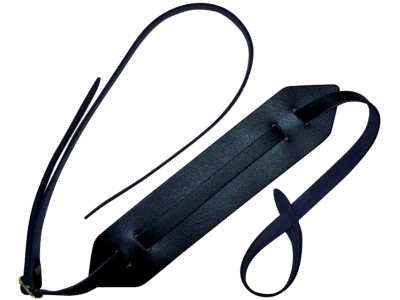 F&S Piele Ukulele Negru