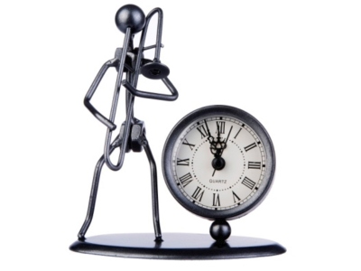 sculptura cu ceas Trombon