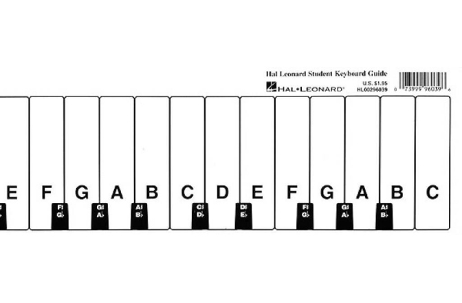 Ghid grafic claviatură No brand Hal Leonard Student Keyboard Guide
