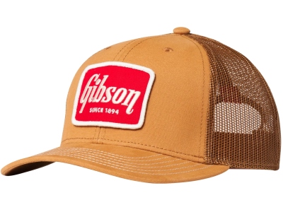 Canvas Trucker Tan Cap