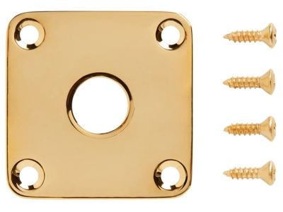 JP-020 Jack Plate Gold - Jack socket frame