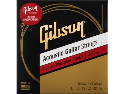 SAG-CPB11 Coated Phosphor Bronze Acoustic Ultra-Light 11-52