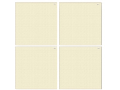 242 Acoustic Panel Square 4Box Exclusive Off-White