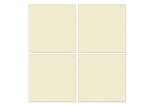 242 Acoustic Panel Square 4Box Exclusive Off-White