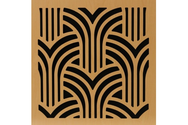 Impression Panel Diffuser/Absorber 50mm Gatsby Square Beech Wood