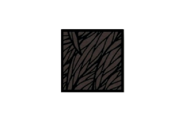 Impression Panel Diffuser/Absorber 50mm Wavy Leaves Square Black Veneer Impression Panel Diffuser/Absorber 50mm Wavy Leaves Square Black Veneer