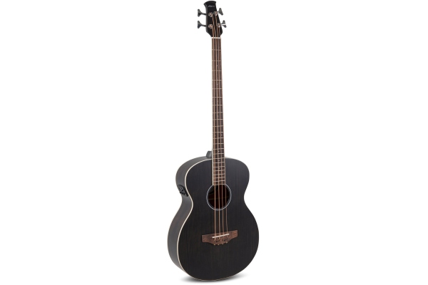 Applause Wood Classics AEB96-5E Jumbo Bass, Matt Black