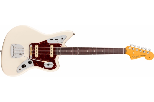Fender American Professional Jaguar Rosewood Fingerboard Olympic White