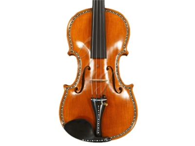 4/4 Gliga Special (maestru), spate intreg, intarsie os si abanos - Copie 