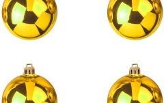 Glob decorativ Europalms Deco Ball 10cm, gold 4x