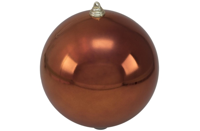 Glob decorativ Europalms Deco Ball 20cm, copper