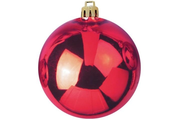Deco Ball 20cm, red
