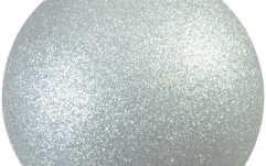 Glob decorativ Europalms Deco Ball 20cm, silver, glitter