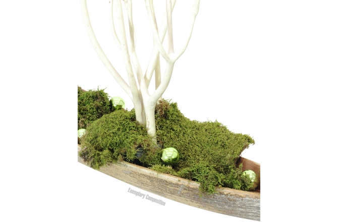 Glob decorativ Europalms Deco Ball 3,5cm, light green, shiny48x