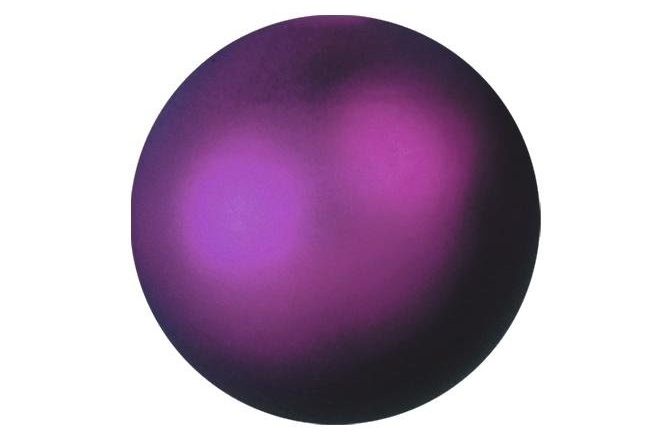 Glob decorativ Europalms Deco Ball 3,5cm, violet, metallic 48x