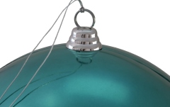 Glob decorativ Europalms Deco Ball 30cm, turquoise