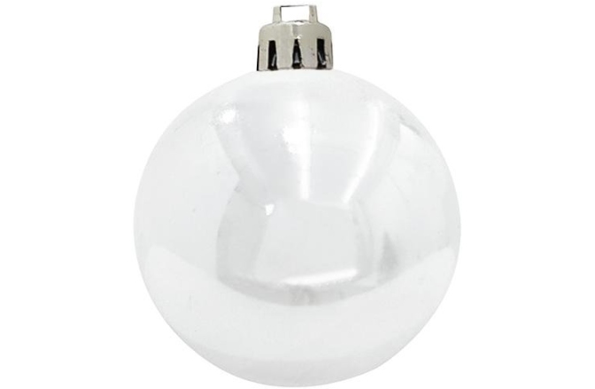 Glob decorativ Europalms Deco Ball 7cm, white 6x