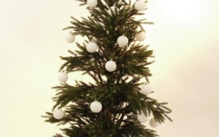 Glob decorativ Europalms Deco Ball 7cm, white 6x