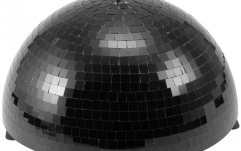 Glob Disco Eurolite Half Mirror Ball 30cm black motorized