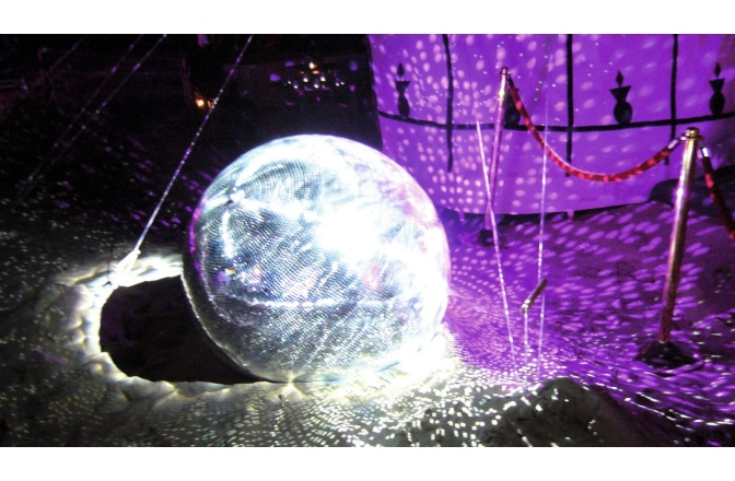 Glob Disco Eurolite Mirror Ball 150cm