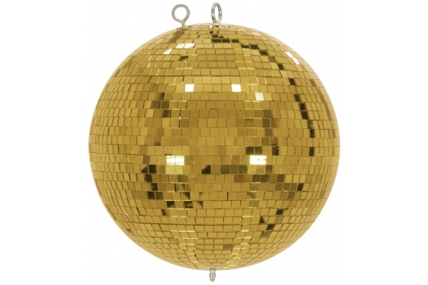 Mirror Ball 30cm gold