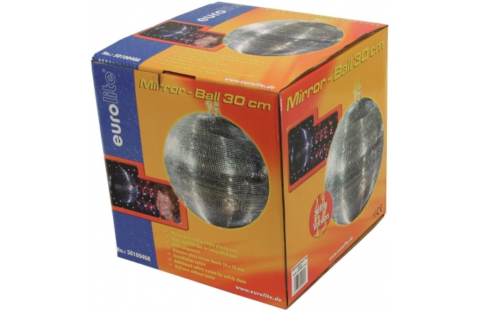 Glob Disco Eurolite Mirror Ball 30cm