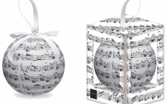 Glob pentru Pomul de Crăciun No brand Christmas Tree Ball Sheet Music
