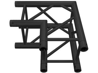 F34C21-B 90° Corner Black