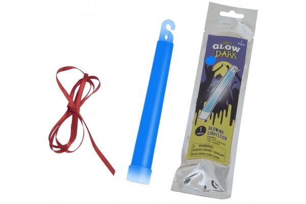 Glow rod, blue, 15cm,  12x