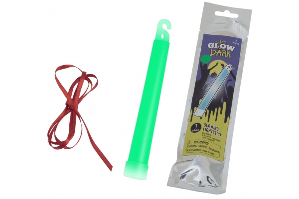 Glow rod, green, 15cm, 12x