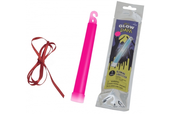 Glow rod, pink, 15cm, 12x