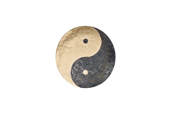 B-Grade  Wind Gong - Yin & Yang 26" / 65 cm