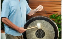 Gong Meinl Sonic Energy 24'' Flower of Life Soundscape Gong, 64 Hz