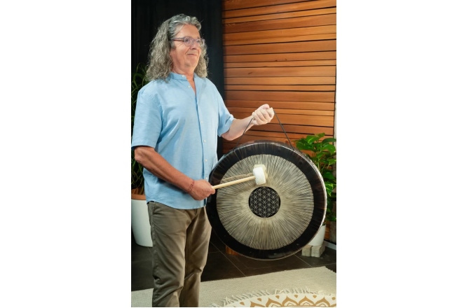 Gong Meinl Sonic Energy 24'' Flower of Life Soundscape Gong, 64 Hz