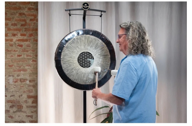Gong Meinl Sonic Energy 24'' Flower of Life Soundscape Gong, 64 Hz