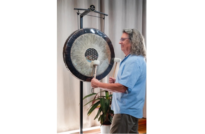 Gong Meinl Sonic Energy 24'' Flower of Life Soundscape Gong, 64 Hz