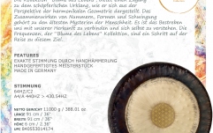 Gong Meinl The MEINL Flower of Life - 36" / 91 cm - Gong - 64 Hz / C2 - A4/a' 440 Hz -&#62; 430.54 Hz