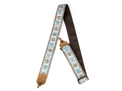 G Brand Banjo Strap Blue/Brown