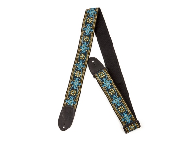 G Brand Strap Blue/Orange Black Ends