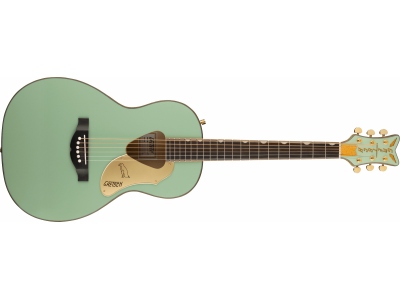 G5021E Rancher™ Penguin™ Parlor Acoustic/Electric Mint Metallic