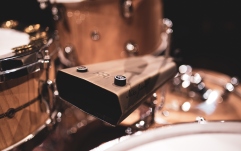 Groove Bell Meinl Mike Johnston Signature Groove Bell 7 3/4" - Vintage Steel Finish